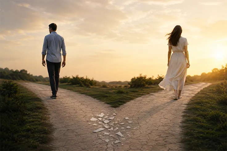 Broken Vows:  Navigating the End of a Marriage and Embracing Healing